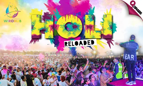 WiroHub's Holi Reloaded Season 4: Experience the Ultimate Fusion of Colors, Desi Swag, Music & Family Fun at Doha Sports Park, Lusail!